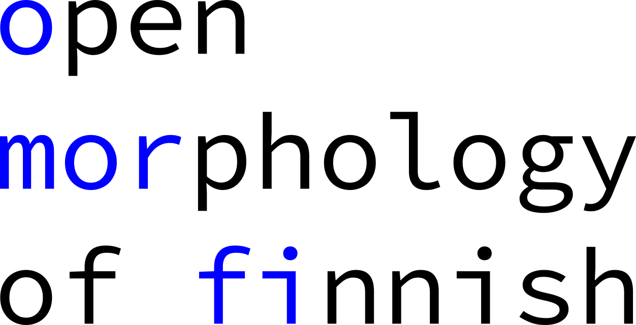 open morphology of finnish